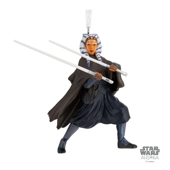 3 New Hallmark Funko Pop Star Wars Christmas Ornament Ahsoka Tano Bo-Katan Kryze - Picture 10 of 13